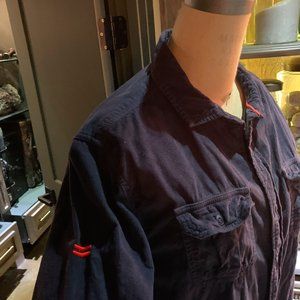SUPER DRY Carter Military shirt light weight cord